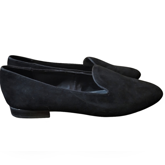 Nine West Shoes - Nine West Women's Renold Black Suede Loafers Size 9